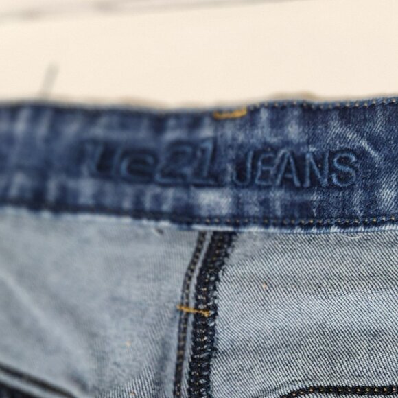 Rue21 Men’s Distressed Straight-Leg Jeans – Blue Denim | Size 32x32 - Picture 3 of 7